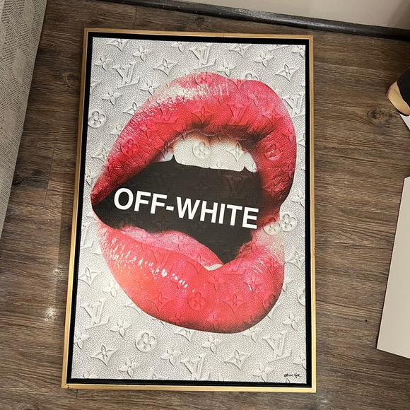 Art Louis Vuitton Off White Wall Art Poshmark